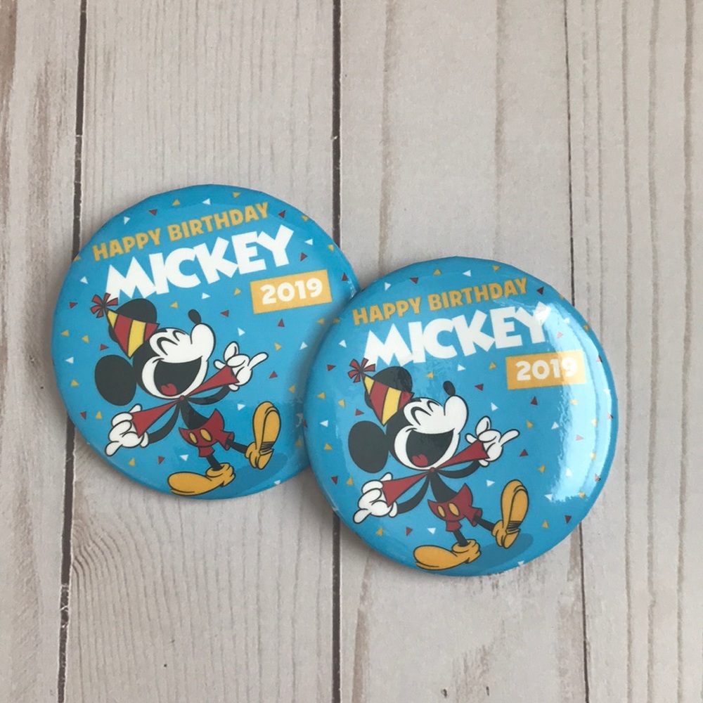 Mickey Mouse 90th Birthday pins